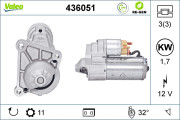 436051 Startér VALEO RE-GEN REMANUFACTURED VALEO