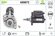 455672 Startér VALEO RE-GEN REMANUFACTURED VALEO