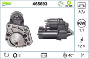 455693 Startér VALEO RE-GEN REMANUFACTURED VALEO