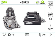 455724 Startér VALEO RE-GEN REMANUFACTURED VALEO