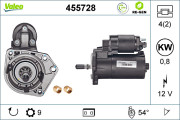 455728 Startér VALEO RE-GEN REMANUFACTURED VALEO