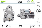 455738 Startér VALEO RE-GEN REMANUFACTURED VALEO