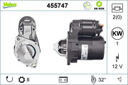 455747 Startér VALEO RE-GEN REMANUFACTURED VALEO