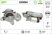 455894 Startér VALEO RE-GEN REMANUFACTURED VALEO