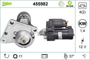 455982 Startér VALEO RE-GEN REMANUFACTURED VALEO