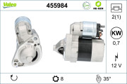 455984 Startér VALEO RE-GEN REMANUFACTURED VALEO