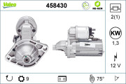 458430 Startér VALEO RE-GEN REMANUFACTURED VALEO