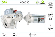 458550 Startér VALEO RE-GEN REMANUFACTURED VALEO