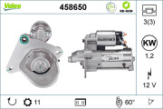 458650 Startér VALEO RE-GEN REMANUFACTURED VALEO