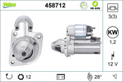 458712 Startér VALEO RE-GEN REMANUFACTURED VALEO