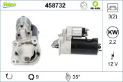 458732 Startér VALEO RE-GEN REMANUFACTURED VALEO