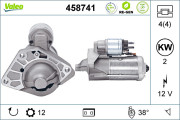 458741 Startér VALEO RE-GEN REMANUFACTURED STOP&START VALEO