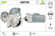 458785 Startér VALEO RE-GEN REMANUFACTURED VALEO