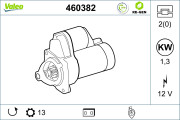 460382 Startér VALEO RE-GEN REMANUFACTURED VALEO