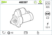 460397 Startér VALEO RE-GEN REMANUFACTURED VALEO