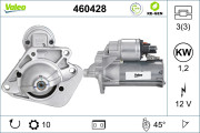 460428 Startér VALEO RE-GEN REMANUFACTURED VALEO