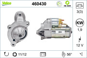 460430 Startér VALEO RE-GEN REMANUFACTURED VALEO