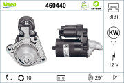 460440 Startér VALEO RE-GEN REMANUFACTURED VALEO