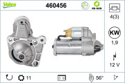 460456 Startér VALEO RE-GEN REMANUFACTURED VALEO