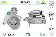 460472 Startér VALEO RE-GEN REMANUFACTURED VALEO