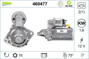 460477 Startér VALEO RE-GEN REMANUFACTURED VALEO