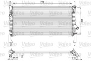 701731 Chladič, chlazení motoru VALEO