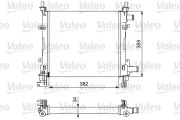 734772 Chladič, chlazení motoru VALEO