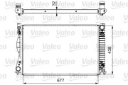 735032 Chladič, chlazení motoru VALEO