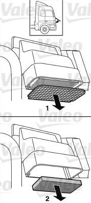 716023 Filtr, vzduch v interiéru CLIMFILTER PROTECT VALEO