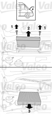 716032 Kabinový filtr CLIMFILTER COMFORT VALEO