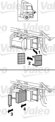 716039 Filtr, vzduch v interiéru CLIMFILTER COMFORT VALEO