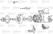 9AR2976K generátor VALEO