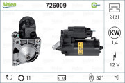 726009 Startér REMANUFACTURED CLASSIC VALEO