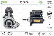 726030 Startér REMANUFACTURED CLASSIC VALEO