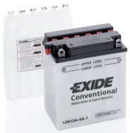 12N12A-4A-1 EXIDE Motobaterie 12N12A-4A-1 / 12V / 12Ah / 115A (Bike Conventional) | 12N12A-4A-1 EXIDE