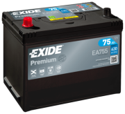 EA755 startovací baterie PREMIUM *** EXIDE