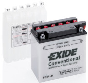 EB9L-B EXIDE Motobaterie YB9L-B / 12V / 9Ah / 100A (Bike Conventional) | EB9L-B EXIDE