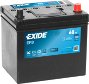 EL604 startovací baterie EFB EXIDE