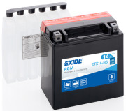 ETX16-BS startovací baterie EXIDE AGM EXIDE