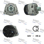 A12BH0551A2 generátor SIDAT