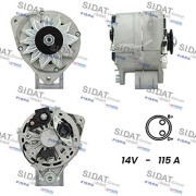 A12BH0732A2 SIDAT alternátor A12BH0732A2 SIDAT