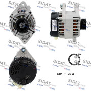 A12DE0494A2 SIDAT alternátor A12DE0494A2 SIDAT