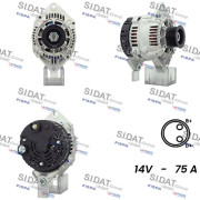 A12VA1008A2 SIDAT alternátor A12VA1008A2 SIDAT