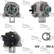 A12VA1017A2 SIDAT alternátor A12VA1017A2 SIDAT