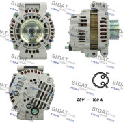 A24MH0110 SIDAT alternátor A24MH0110 SIDAT