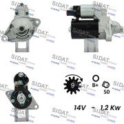 S12BH0168A2 SIDAT żtartér S12BH0168A2 SIDAT