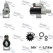 S12BH0470A2 Startér SIDAT