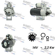 S12BH0743A2 SIDAT żtartér S12BH0743A2 SIDAT