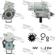 S12DE0296A2 Startér SIDAT