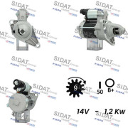 S12DE0513A2 Startér SIDAT